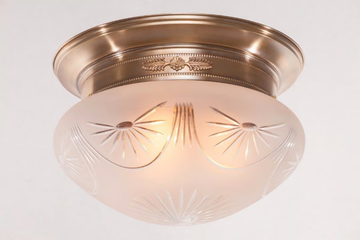 PAPA 30/4 - Handmade brass ceiling lamp by Patinas Lighting - view 3